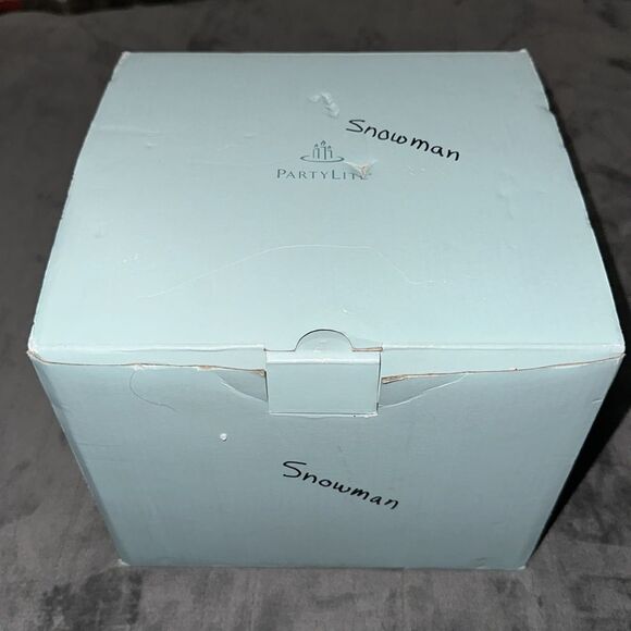 PartyLite P9892 snowman Tealight holiday , Christmas - Picture 5 of 5